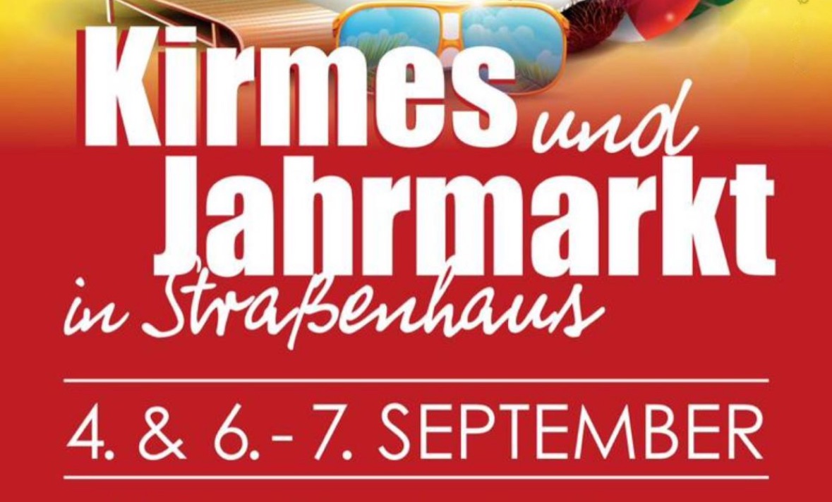 Datum merken!! Jahrmarkt und Kirmes ab 4. September 2025