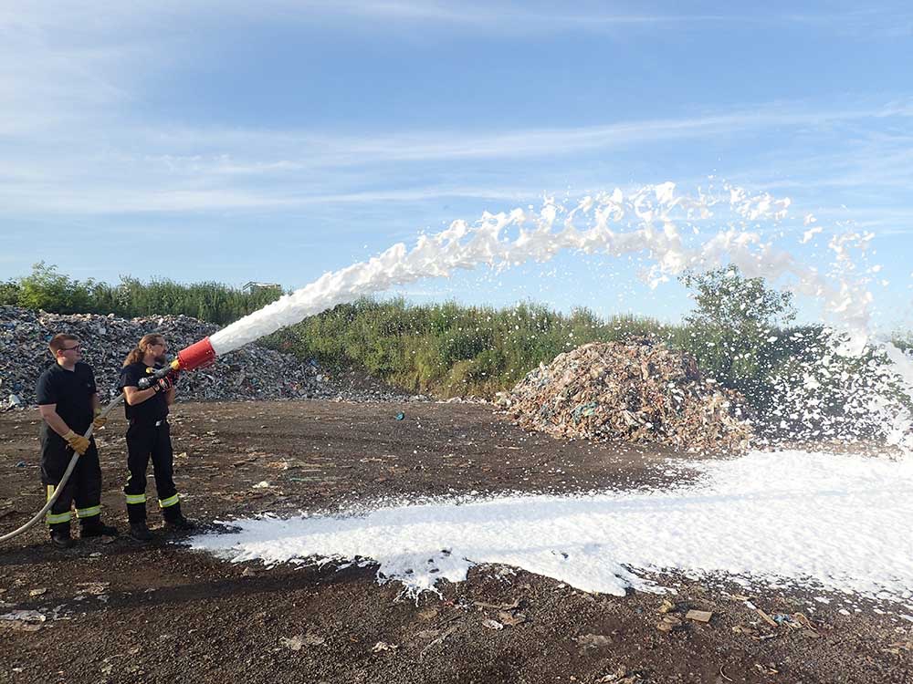 Einsatz der Freiwilligen Feuerwehr