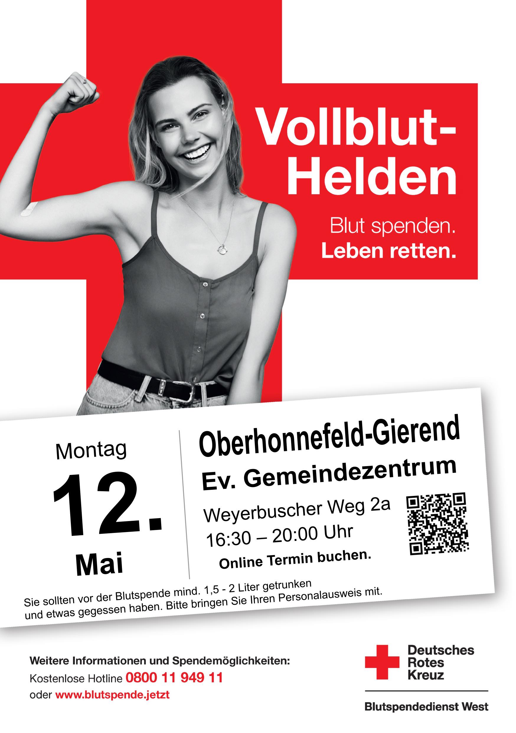 Blutspende im Mai